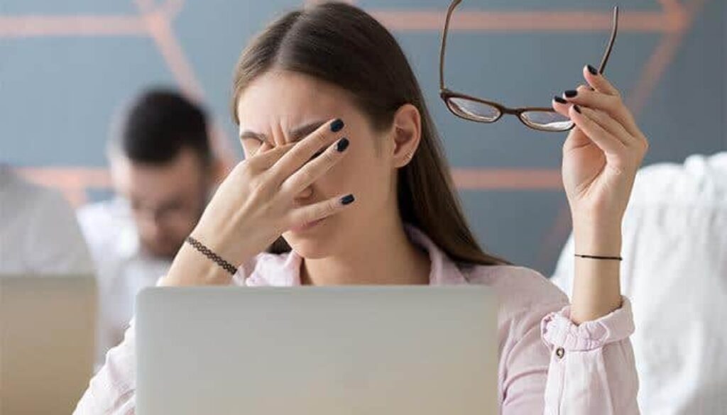 natural eye strain relief reduce eye inflammation
